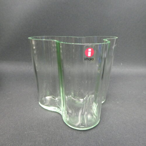 Iittala Aalto maljakko 95 mm kirkas 1937.